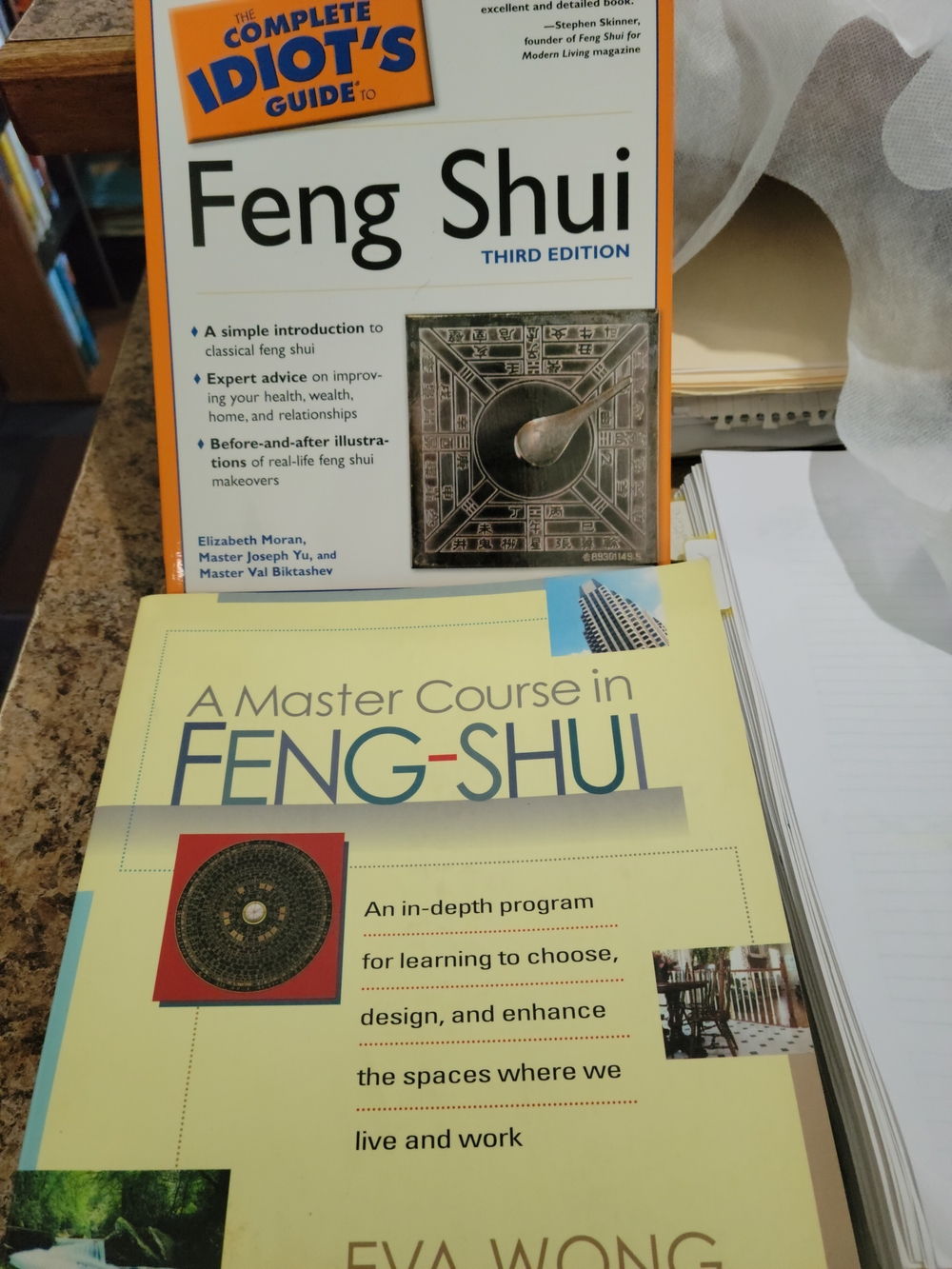 Set of two Feng Shui books